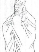 蔡顺—东汉人，二十四孝中拾葚异器故事主人公